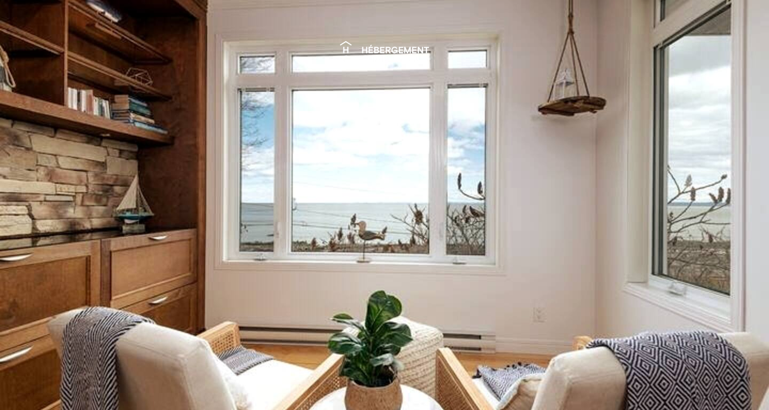 BRI-314 - Vue à couper le souffle sur le fleuve St-Laurent !